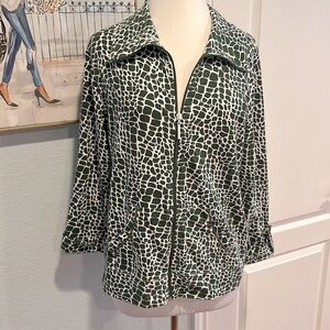 Silverwear New York • Zip-Up Lightweight Jacket • Sz L